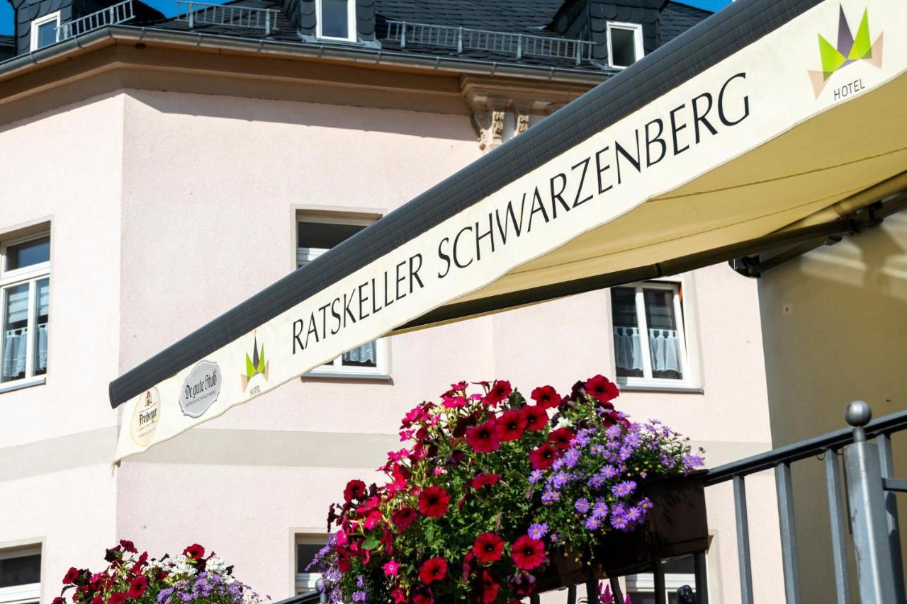 Hotel Ratskeller Schwarzenberg شفارتسنبرغ المظهر الخارجي الصورة
